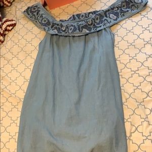 Off the shoulder dress